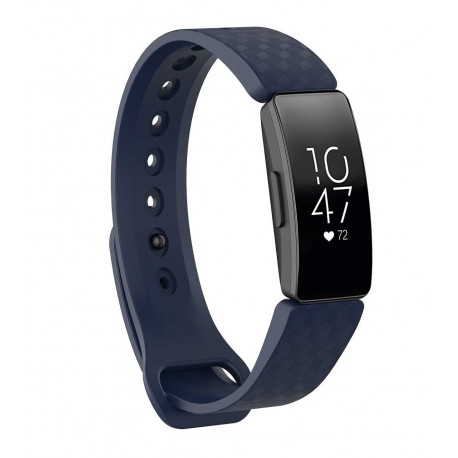 Sportovní silikonový řemínek pro Fitbit Inspire HR modrý