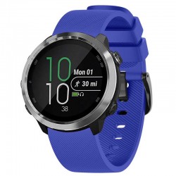 Silikonový řemínek pro Garmin Forerunner 645 modrý