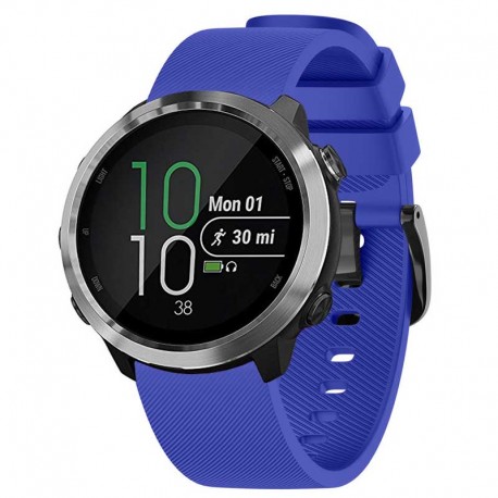 Silikonový řemínek pro Garmin Forerunner 645 modrý