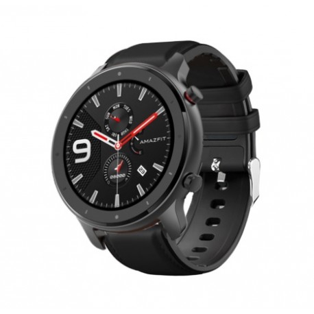 Kožený řemínek premium pro Xiaomi Amazfit GTR 47mm černý