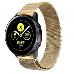 Řemínek Milánský tah pro Samsung Galaxy Watch Active 2 44mm zlatý