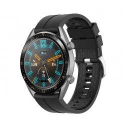 Silikonový řemínek pro Huawei Watch GT černý