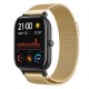 Řemínek Milánský tah pro Xiaomi Amazfit GTS zlatý