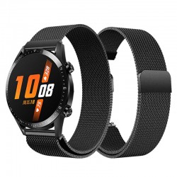 Řemínek Milánský tah pro Huawei Watch GT 2 46mm černý