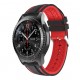 Silikonový řemínek pro Samsung Galaxy Watch 3 45mm černo-červený