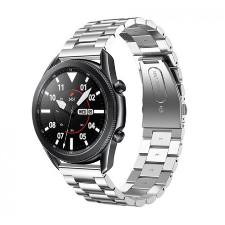 Kovový řemínek pro Samsung Galaxy Watch 3 45mm stříbrný