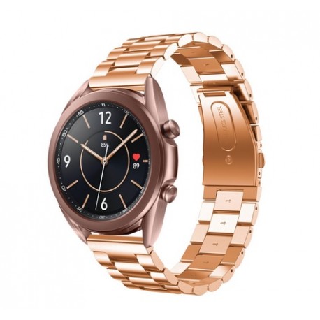 Kovový řemínek pro Samsung Galaxy Watch 3 41mm růžový