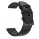 Kožený řemínek premium pro Samsung Galaxy Watch 3 45mm černý