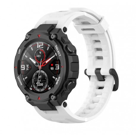 Silikonový řemínek pro Xiaomi Amazfit T-Rex bílý