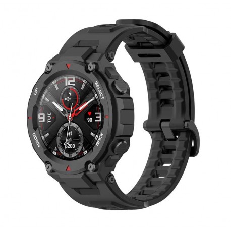 Silikonový řemínek pro Xiaomi Amazfit T-Rex černý