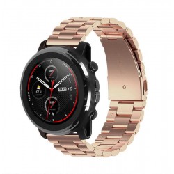 Kovový řemínek pro Xiaomi Amazfit Stratos 3 růžový
