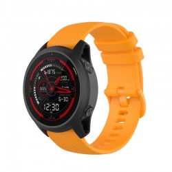 Silikonový řemínek pro Garmin Forerunner 745 oranžový