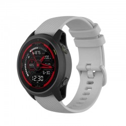 Silikonový řemínek pro Garmin Forerunner 745 šedý
