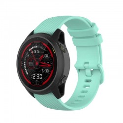 Silikonový řemínek pro Garmin Forerunner 745 světle modrý