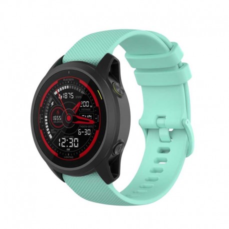 Silikonový řemínek pro Garmin Forerunner 745 světle modrý