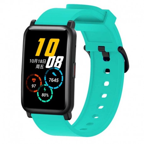 Silikonový řemínek pro Honor Watch ES světle modrý