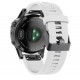 Silikonový řemínek pro Garmin Fenix 6X/6X Saphire/6X Pro bílý