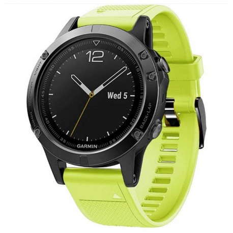 Silikonový řemínek pro Garmin Tactix Delta zelený