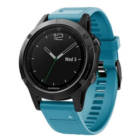 Silikonový řemínek pro Garmin Tactix Delta modrý