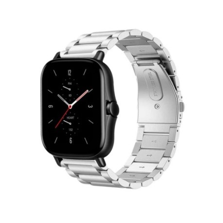 Kovový řemínek pro Xiaomi Amazfit GTS 2 stříbrný