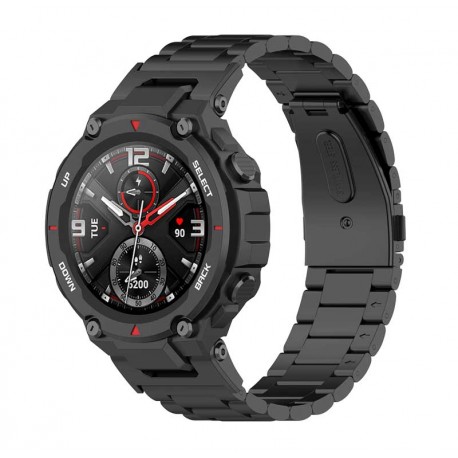 Kovový řemínek pro Xiaomi Amazfit T-Rex Pro černý