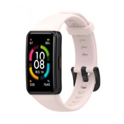 Silikonový řemínek pro Huawei Band 6 růžový
