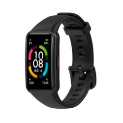 Silikonový řemínek pro Huawei Band 6 černý