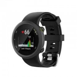 Silikonový řemínek pro Garmin Forerunner 45 černý