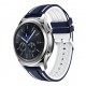 Silikonový řemínek pro Samsung Galaxy Watch 3 45mm modro-bílý