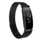Řemínek Milánský tah pro Fitbit Inspire 2 černý
