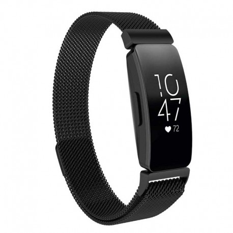 Řemínek Milánský tah pro Fitbit Inspire 2 černý