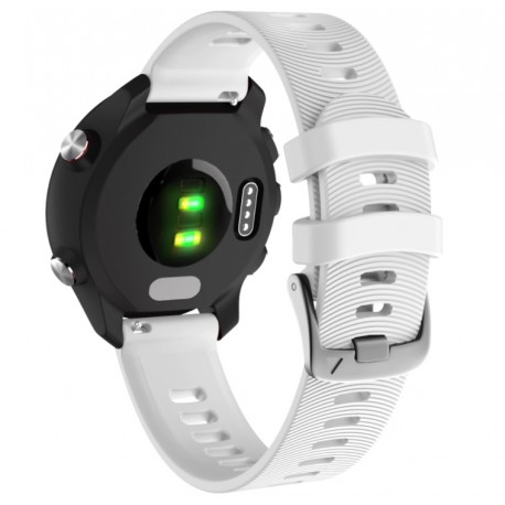 Silikonový řemínek pro Garmin Forerunner 55 bílý