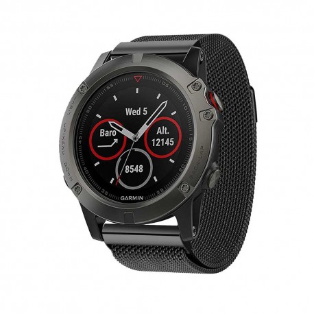 Řemínek Milánský tah pro Garmin Enduro černý