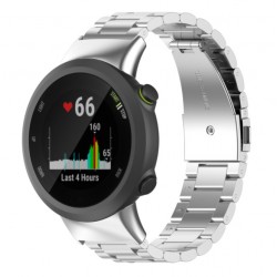 Kovový řemínek pro Garmin Forerunner 45 stříbrný