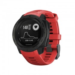 Silikonový řemínek pro Garmin Instinct červený