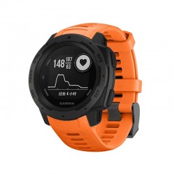 Silikonový řemínek pro Garmin Instinct 2 oranžový