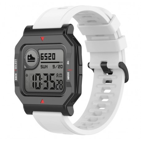 Silikonový řemínek pro Amazfit Neo bílý