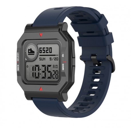 Silikonový řemínek pro Amazfit Neo modrý