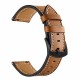 Kožený řemínek pro Garmin Vivoactive 3 hnědý
