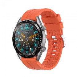 Silikonový řemínek pro Huawei Watch GT 3 46mm oranžový