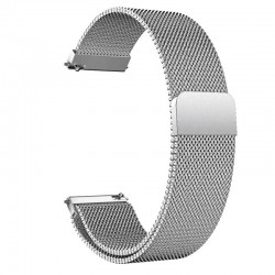 Řemínek Milánský tah pro Huawei Watch GT 2 46mm sříbrný