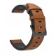 Kožený řemínek premium pro Xiaomi Mi Watch hnědý