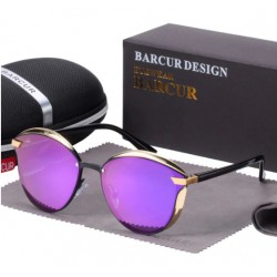 Sluneční brýle BARCUR BC8705 fialové