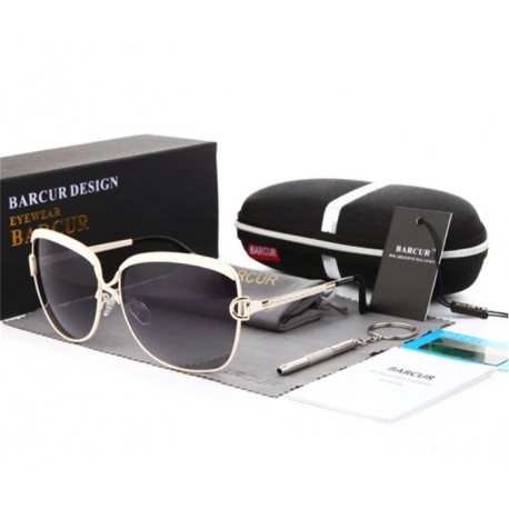 Sluneční brýle BARCUR BC8712 bílé
