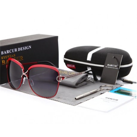 Sluneční brýle BARCUR BC8712 červené