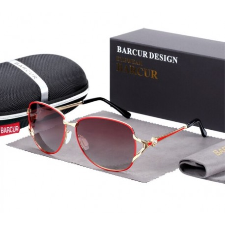 Sluneční brýle BARCUR BC8707 červené