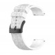 Silikonový řemínek pro Suunto 7 bílý
