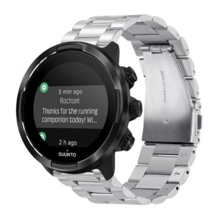 Kovový řemínek pro Suunto Spartan Sport / Sport Wrist HR stříbrný