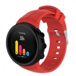 Silikonový řemínek pro Suunto Spartan Ultra červený