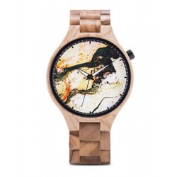 Pánské dřevěné hodinky Bobo Bird T026 Reaper